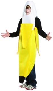 Teen Peeled Banana Food Halloween Costume