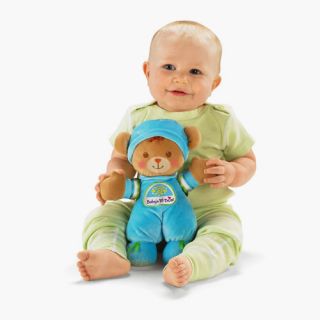 Fisher Price Brilliant Basics Baby’s 1st Bear Toy Plush