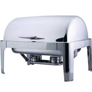  Commercial Chafing Dish Buffet Tray Server Food Warmer Roll Top