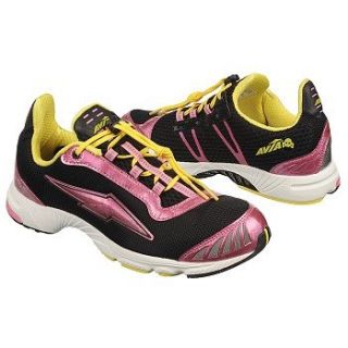 Athletics Avia Womens A2049 Black/Pink/Yellow 