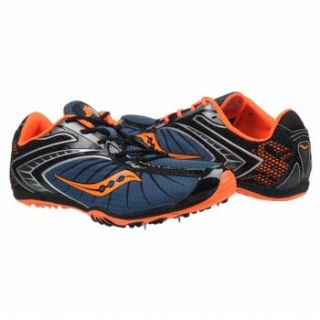 Athletics Saucony Mens Shay XC2 Blue/Black/Vizipro 