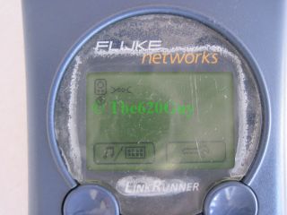 Fluke Networks Linkrunner Network Cable Tester Multimeter