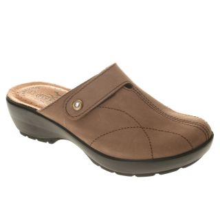 Fly Flot Capri Comfort Clogs Nubuck Leather Womens Shoes All Sizes