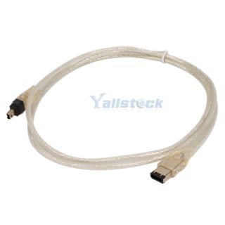  Pin IEEE 1394 iLink Firewire Cable IEEE 1394 6P 4P M M Mac 3ft
