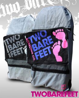  New Two Bare Feet 42" Double Body Board Bag