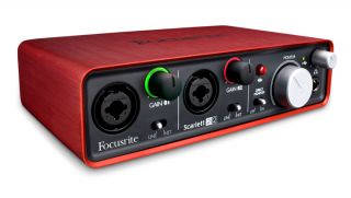 Focusrite Scarlett 2I2 B3 USB2 0 Recording Interface w Plug in Suite