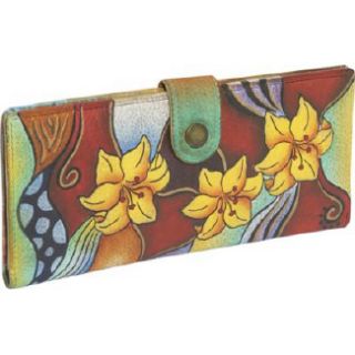 Accessories Anuschka Ladies Two Fold Wallet Tribal Tribal Lily Shoes
