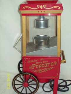 Old Fashion Movie Time Popcorn Machine Model 207226