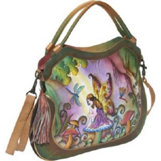 Handbags Anuschka Large Convertible & Expandable Enchanted Fairy Shoes