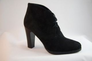 Crew Suede Flannery Platform Boots $250 7 Black Shoes