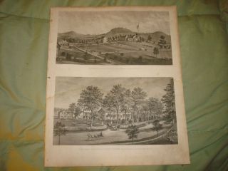 1867 Southeast East Fishkill New York Antique Print