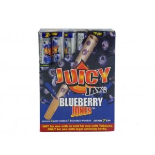  Blueberry Jones 48 Pre Rolled Herbal Blends Flavored Rolling Papers