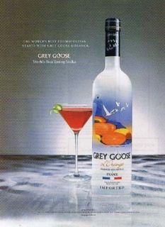 2006 Grey GOOSE LOrange Orange Flavored Vodka Ad