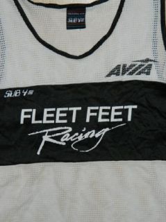 Vtg Sub 4 California Fleet Feet Racing Avia Mesh Track Field Tank Top