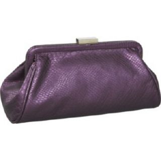 Handbags Soapbox Bags Monaco Evening Clutch Purple Croc 