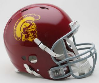 Trojans Riddell Revolution Football Helmet Free Custom Facemask