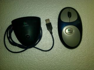 Logitech Cordless Mouseman Optical Mouse 851173 0000
