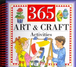 365 Art Craft Activities 240 Pages Spiral Bound 8 Yr