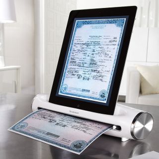 Brookstone Iconvert iPad Compatible Scanner Dock for iPad 1 iPad 2