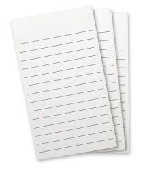 Wellspring Flip Note Paper Pad Refills Lined New Set of 3 Packs 3 Pads