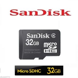 New SanDisk 32GB Micro SD HC MicroSD 32 GB Memory Card