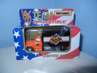 Baltimore Orioles Ford F800 Delivery Truck Matchbox in Box