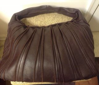 Bottega Veneta Ebano (Brown) Cervo Veneta Sunrise Hobo Bag MSRP $3,500