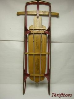 Vintage FLEXIBLE FLYER No. 47 Sled with Super Steering AWESOME