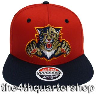 Florida Panthers Retro Logo Zephyr Snapback Cap Hat