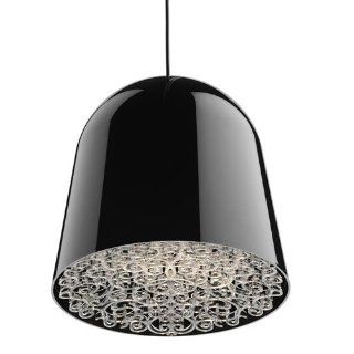Flos Light Can Can Pendant Ceiling Light Black Clear