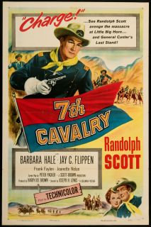 7th Cavalry 1956 Original U s One Sheet Movie Poster