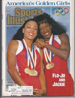 Oct 10 1988 Sports Illustrated Flo Jo Joyner Kersee
