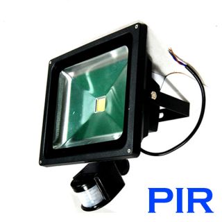 30W LED Flood Light PIR Motion Sensor Garage Security Super Bright AC