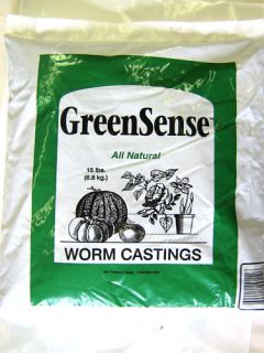 Organic Earthworm Castings Fertilizer 15 Pounds Worm