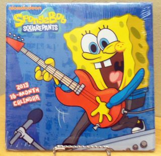 Nickelodeon Spongebob Squarepants 2013 16 Month Calendar