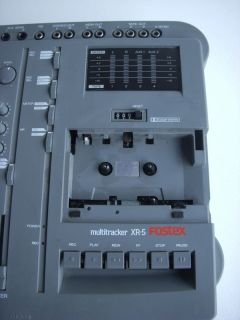 Fostex XR 5 4 Track Cassette Tape Multi Track Recorder