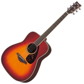 Yamaha FG730S Vintage Cherry Sunburst Acoustic Guitar
