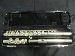 Yamaha Advantage Flute with Case and Cleaning Tool