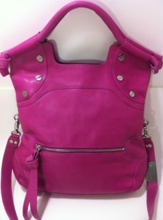Foley Corinna $345 Lady City Tote Pink Crossbody Leather Shoulder Bag