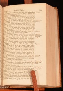 1743 Parish Law or A Guide to Justices of The Peace Joseph Shaw Scarce
