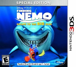Finding Nemo Escape to the Big Blue 3DS *SPECIAL EDITION* NEW