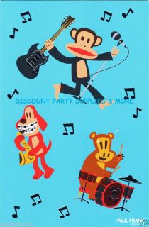 Paul Frank Monkey Rock N Roll Birthday Greeting Card
