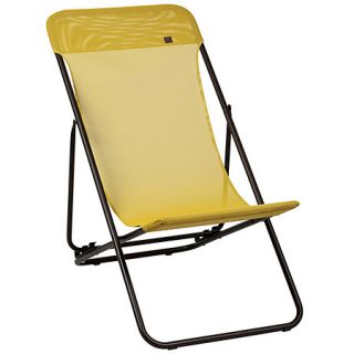  LFM2392 6076 Transatube Single Folding Patio / Lawn Chair Moutarde NEW