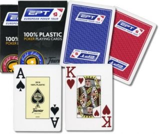 Fournier Plastic Poker Playing Cards EPT Gold Edition