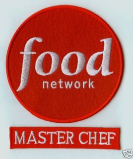 Food Network Master Chef Halloween Costume 2 Patch Set