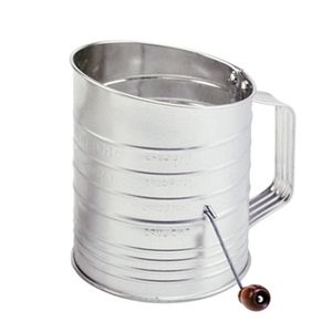 Norpro 137 5 Cup Tin Crank / Rotary Flour & Food Sifter