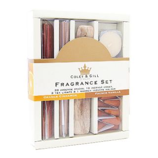 Coley and Gill Fragrance Relax Set Orange Cinnamon and French Vanilla