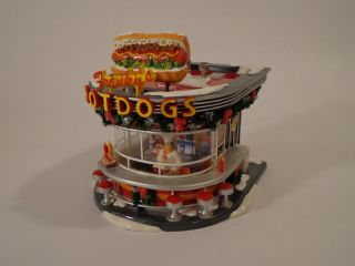 Department 56 Snow Village Frankys Hot Dogs