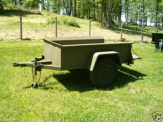  Military Style Jeep Trailer