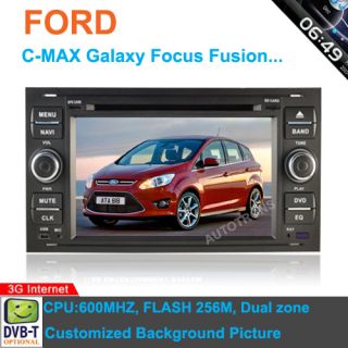  GPS Navi For Ford Focus Galaxy Fiesta S Max C Max Fusion Transit Kuga